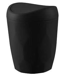 Контейнер для мусора Keeplex Light 1л черный лотос